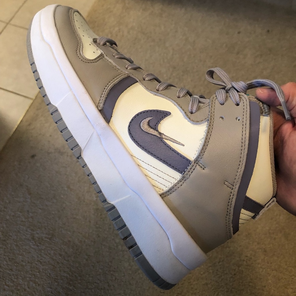 Nike Dunk High Iron Purple Size 9